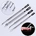 BORN PRETTY Dual-ended Cuticle Pusher Remover Nail art Stainless Steel Pedicure Manicuring Tool Set