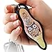 MUNIO Designer Self Defense Kubotan Keychain with Ebook (Triple Hoot)