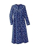 National Floral Velour Snap-Front Housecoat
