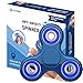 The Anti-Anxiety 360 Spinner Helps Focusing Fidget Toy [3D Figit] Tri-Spinner EDC Focus Toy for Kids & Adults - Best Stress Reducer Relieves ADHD Anxiety Boredom Metal Bearing (Electroplating Blue)