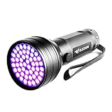 Elecrow 51 LED UV Light Pets Urine and Stains Detector Handheld Ultraviolet Lamp Detects Human Fluids, Bed Bugs