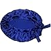 LITHER Women 100% Mulberry Silk Cap Sleeping Hat Head Cover Bonnet for Hair Beauty
