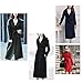 Ya Jin Woolen Women Wrap Corset Cinch Tie Wide Waist Belt Band for Overcoat