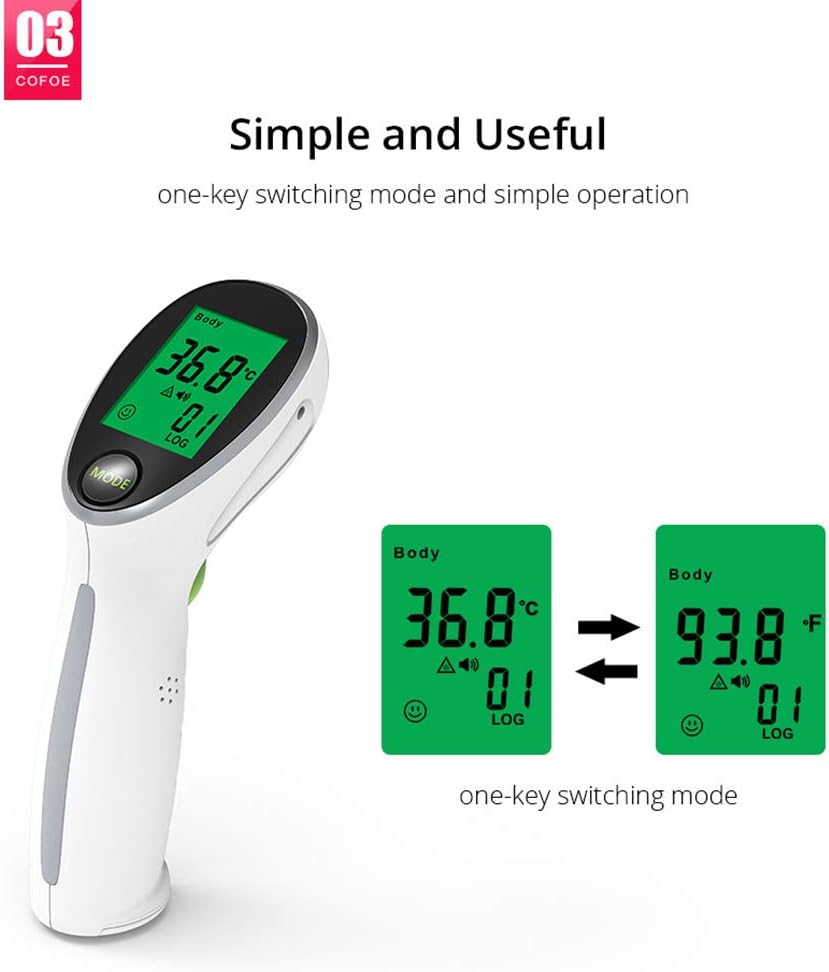 Weehey Temperature De Fievre De Bebe Sans Contact De Machine De Temperature De Thermometre Infrarouge Portatif De Digital Pour Le Corps Et La Surface Bebe Puericulture Thermometres Genesis Gs Com