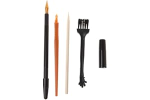 RingBuu Scratch Painting Tool 5Pcs Painting Drawing Scratch Arts Set Stick Scraper Pen Tools Creative DIY Necessaries Product