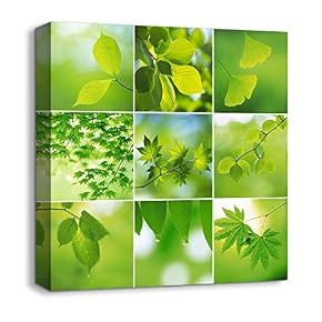 Beautiful Wild Flowers Collage Painting Artwork for Home Framed