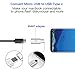 USB Type C Adapter 4 Pack,Emnt Micro USB（Female） to USB C（Male） Charge and Data Sync Converter Cable Aluminum Connector Adaptor Fit Samsung Galaxy Note 8 S8, and More-Silver