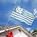 UNC Tar Heels Alumni Nation Stripes Flag