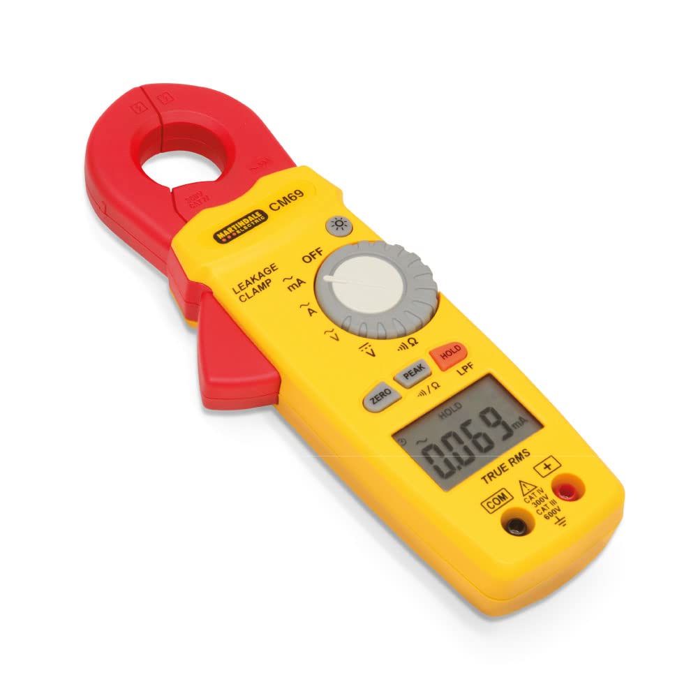 Martindale MARCM69 CM69 AC TRMS Earth Leakage Clamp Meter