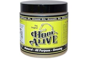 Hoof-Alive. Natural, All-Purpose Dressing Penetrates Hoof Wall and Living Tissue. Promotes Strong, Healthy Hoof Growth. Helps Heal Water and Quarter Cracks. Non-Irritating. Petroleum-Free.