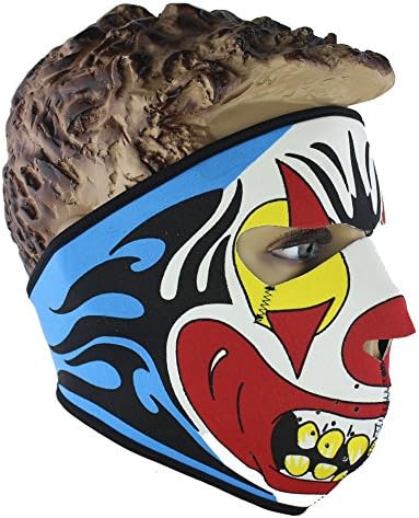 Cideros Full Face Mask Ski Cycling CS Halloween Mask Windproof&amp;Coldproof Winter Outdoor Biking Climbing Hiking Camping Hunting Running Protective Equipment,Type 5