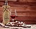 BRIX750ML Burlap Wine Bag - 2 Stylish, Reusable Jute Burlap Wine Bags With Drawstring - Eco-Friendly - Includes Chalkboard Gift Tags For Personalized Greetings - Fits Standard Wine Bottles - The Ultimate Wine Making Accessories Gift To Take To Your Party