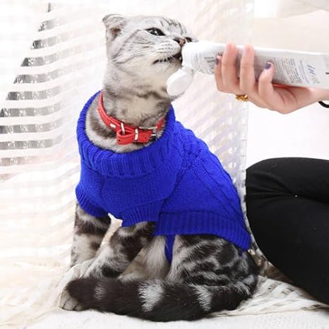 Petsdelite Blue 10 Mpk Store Swa Pet Sweater For Cats And Dogs