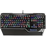 AIKUN GX920-Full Mechanical Keyboard-Gaming Keyboard-RGB Keyboard-Waterproof Keyboard-2 USB Passthrough - Anti-Ghosting DIY Replaceable - RGB LED Backlit - Brushed Aluminum Finish