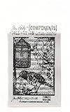 Tim Holtz Cling Rubber Stamp-Bird Song (Misc.)