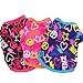 haoricu Puppy Clothes, Spring Winter Pet Coat Pet Dog Clothes Cat Puppy Pet Puppy Vest T Shirt Small Pet Clothes Dog Hoodie Custome Apparel Warm Sweatshirt (Black, X-Small)