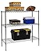 Apollo Hardware Chrome 3-Shelf Wire Shelving with Wheels 14