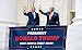 3x8ft -- Trump Yard Sign Garden Banner Flag w/ 10 Grommets -- the 45th U.S. President Donald Trump Flag -- MAKE AMERICA GREAT AGAIN!