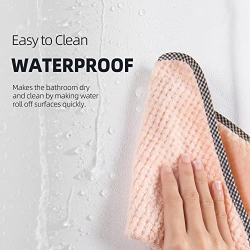 Titanker Extra Long Shower Curtain Liner 72 x 84 Plastic Frosted Shower