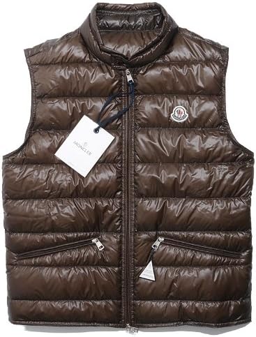 Amazon モンクレール Moncler ダウンベスト Gui ギ 3サイズ 244ブラウン 並行輸入品 メンズ ベスト 通販