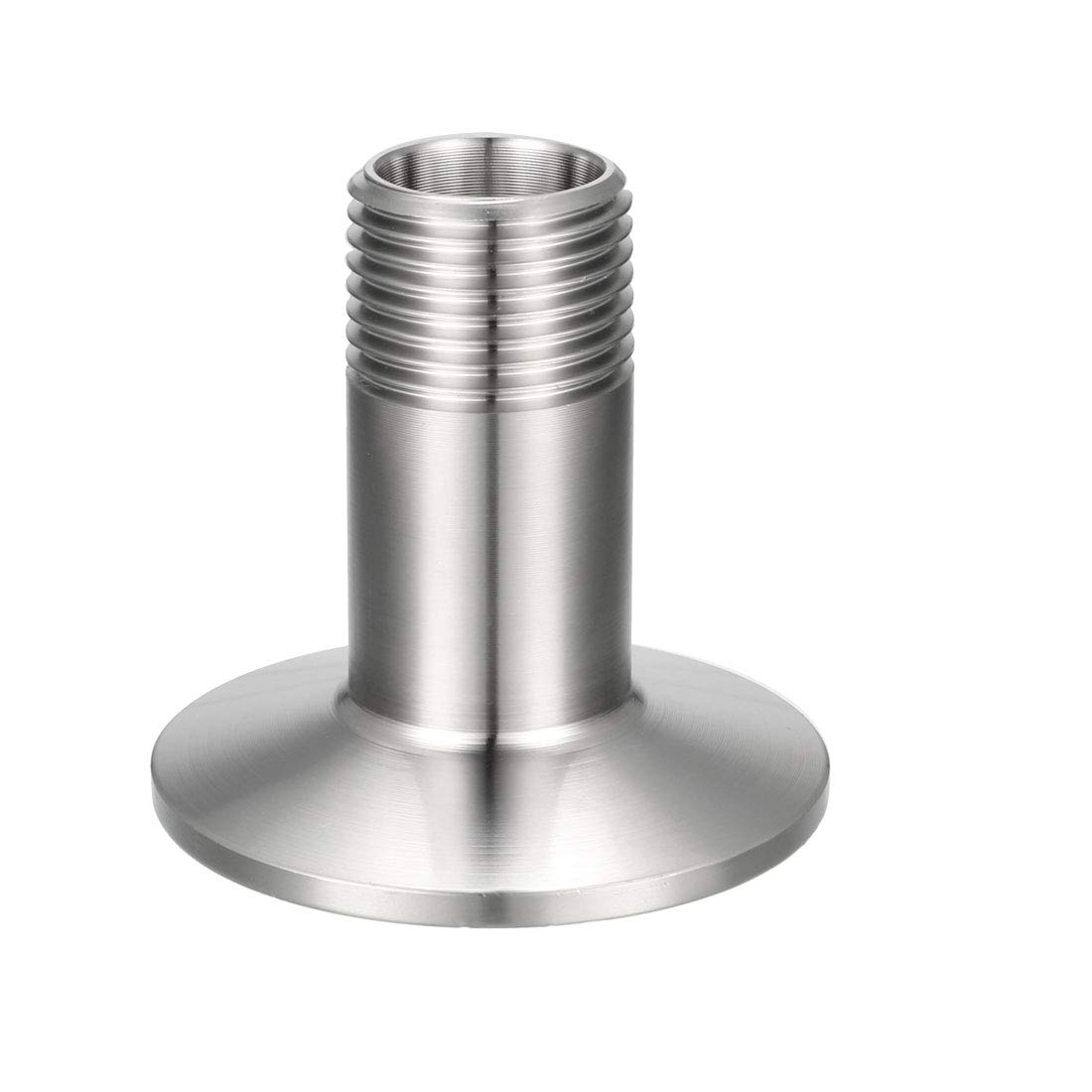 sourcing map Pipe Fitting G1/2 Male Threaded to 1.99" Ferrule Stainless Steel Clamp Fitting, Pack of 1