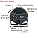 Par Lights, SOLMORE DMX-512 RGB 18 LED Party Lights DJ Disco Lights Sound Activated Stage Lighting for Wedding KTV Show Club Bar Karaoke 18W