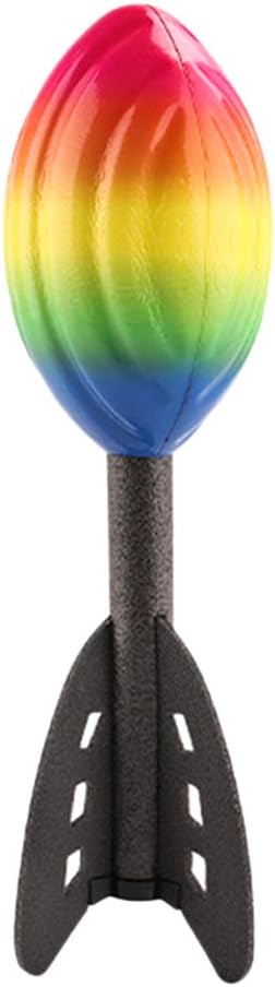 Fityle Rainbow EPP Foam Hand Throwing Rocket Air Foam Rocket Football Party Bag Fillers