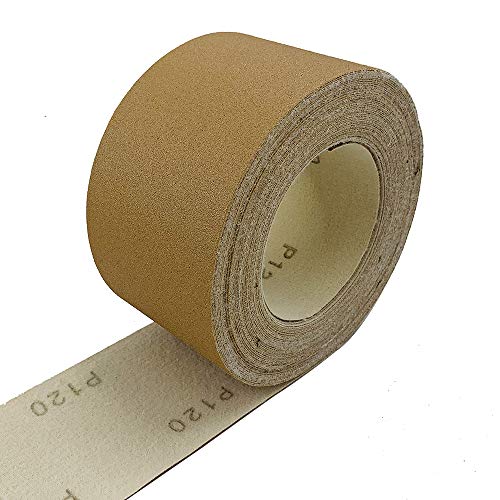 Tigershark Sanding Rolls Grit 120 3 inch wide 49.2 feet long Hook and