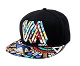 Doture Mens Fashion VA Muliticor Print 6 Panel Street Dancing Hat Baseball Cap