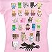 Minecraft Girls T-Shirt Pink 10