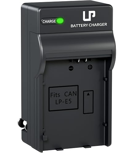 Camera Battery & Charger Kit For Canon EOS Rebel – Compatible With LP-E5 Models