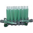Bigbong 30pcs 1:1 Epoxy Resin Mixing Nozzle AB Glue Static Mixer Epoxies Adhesive Cartridge Nozzles
