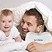 Knee Pillow, Shizzz Orthopedic Memory Foam Leg Pillow for Side Sleepers, Pregnancy - Contoured Wedge Pillow with Removable Cover and Ear Plugs, Ideal for Sciatica Relief, Back, Leg, Hip and Joint Pain