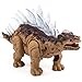 Toysery Walking Dinosaur with Flashing And Sounds Dinosaur Toys For Kids, Battery Operated Stegosaurus, Colors may vary