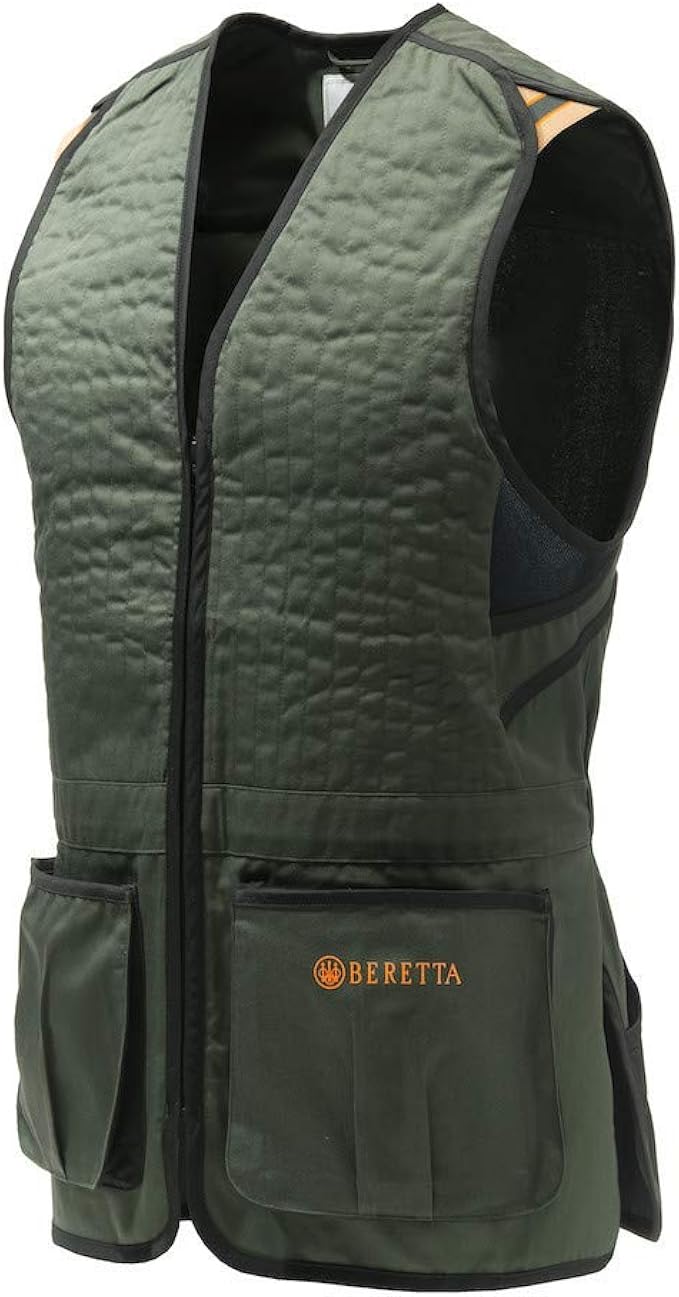 BERETTA GT083 Trap Shooting Vest Green Amazon.co.uk Sports & Outdoors
