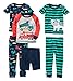 Simple Joys by Carter's Baby Boys' Toddler 6-Piece Snug Fit Cotton Pajama Set, Transportation/Dog, 5T