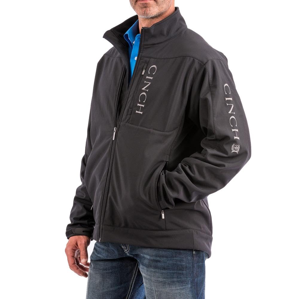 Photo 1 of Cinch Men's Concealed Carry Bonded Jacket Black Large