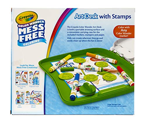 Crayola-Color-Wonder-Mess-Free-Art-Desk-with-Stamps-20-Pieces-Kids-Toys
