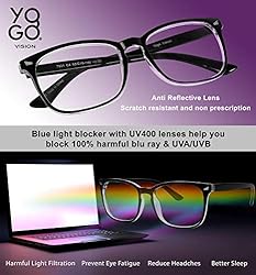 Yogo Vision Blue Light Blocking Computer Glasses