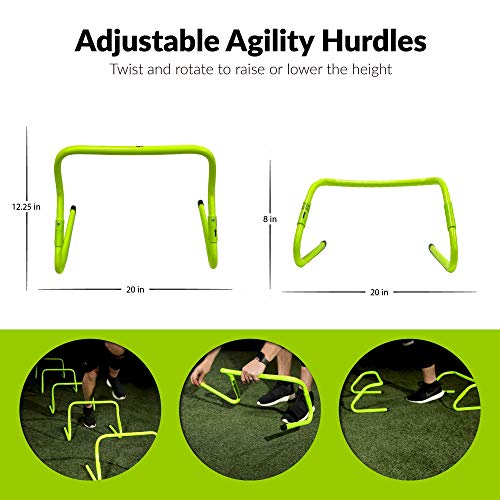 AOT Gear Speed and Agility Training Equipment Complete Set Includes