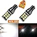 Bulbeats 800 lumens Extremely Bright Error Free 921 912 W16W PX Chipsets LED Bulbs For Backup Reverse Lights, Xenon White 6000K BEST VALUE!