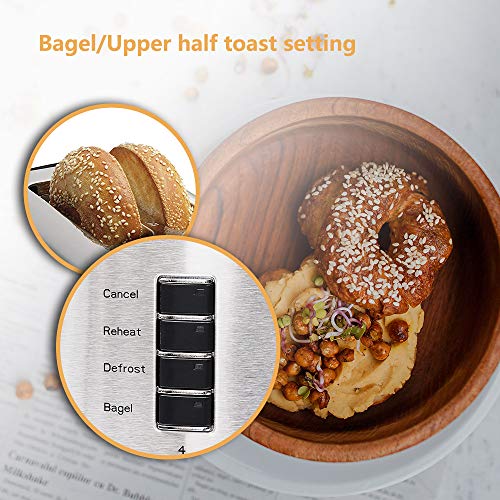 2 Slice Toaster,Stainless Steel Compact Toaster,Top Rated Best Prime
