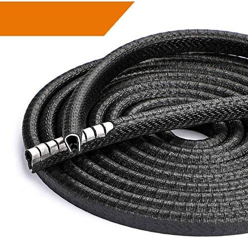 LIBERRWAY Car Door Edge Guards 13Ft(4M) Rubber Car Door Protector Car Door Bumper Edge Guard Protection U Shape Edge Trim