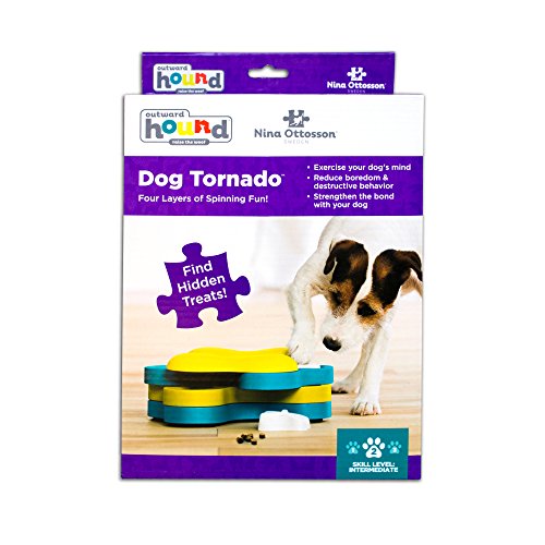 Outward Hound Nina Ottosson Dog Tornado Interactive Treat Puzzle Dog