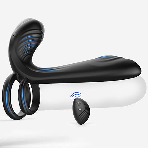 dual vibrating cock ring 4B Double Wammy Dual Motor Vibrating Cock Ring By Screaming O main image 0