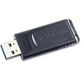 Verbatim 70893 Store &lsquo;n&rsquo; Go USB-A Flash Drives, Business Bulk 10 Count, Black (32 GB)