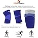 ProFitness Bamboo Knee Sleeve for Joint Pain Improved Circulation Compression – Effective Support for Running, Jogging,Workout, Walking, Hiking and Recovery (Small, Blue)