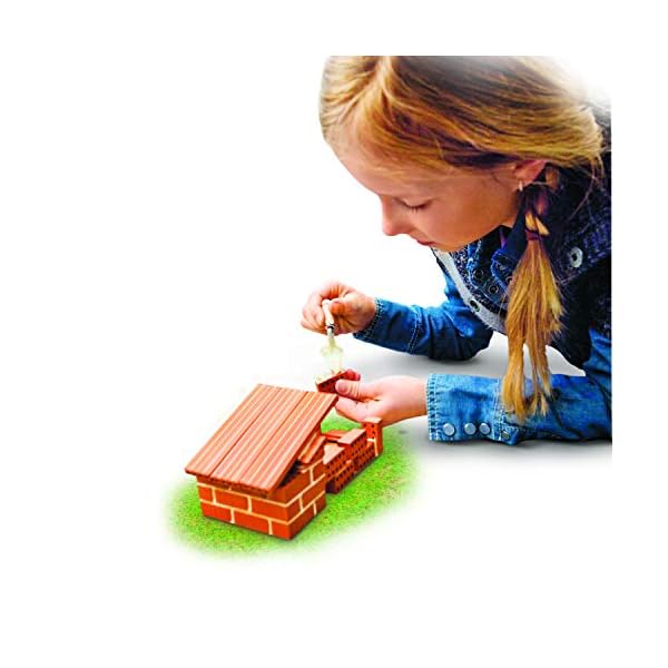 Teifoc TEI 1024 Steinbaukasten - Kleines Einfamilienhaus, Konstruktionsspielzeug fÃ¼r Kinder ab 6 Jahren, Bastelset fÃ¼r MÃ¤dchen und Jungen mit Mini Ziegelsteinen – Bild 6
