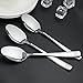 Obstnny Stainless Steel Dinner Spoons, 8-Inch, Set of 12