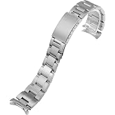 Watch Band Replacement For Rolex Datejust Submariner Deepsea 116660 21mm | Oyster 116300 Midsize Stainless Steel golden